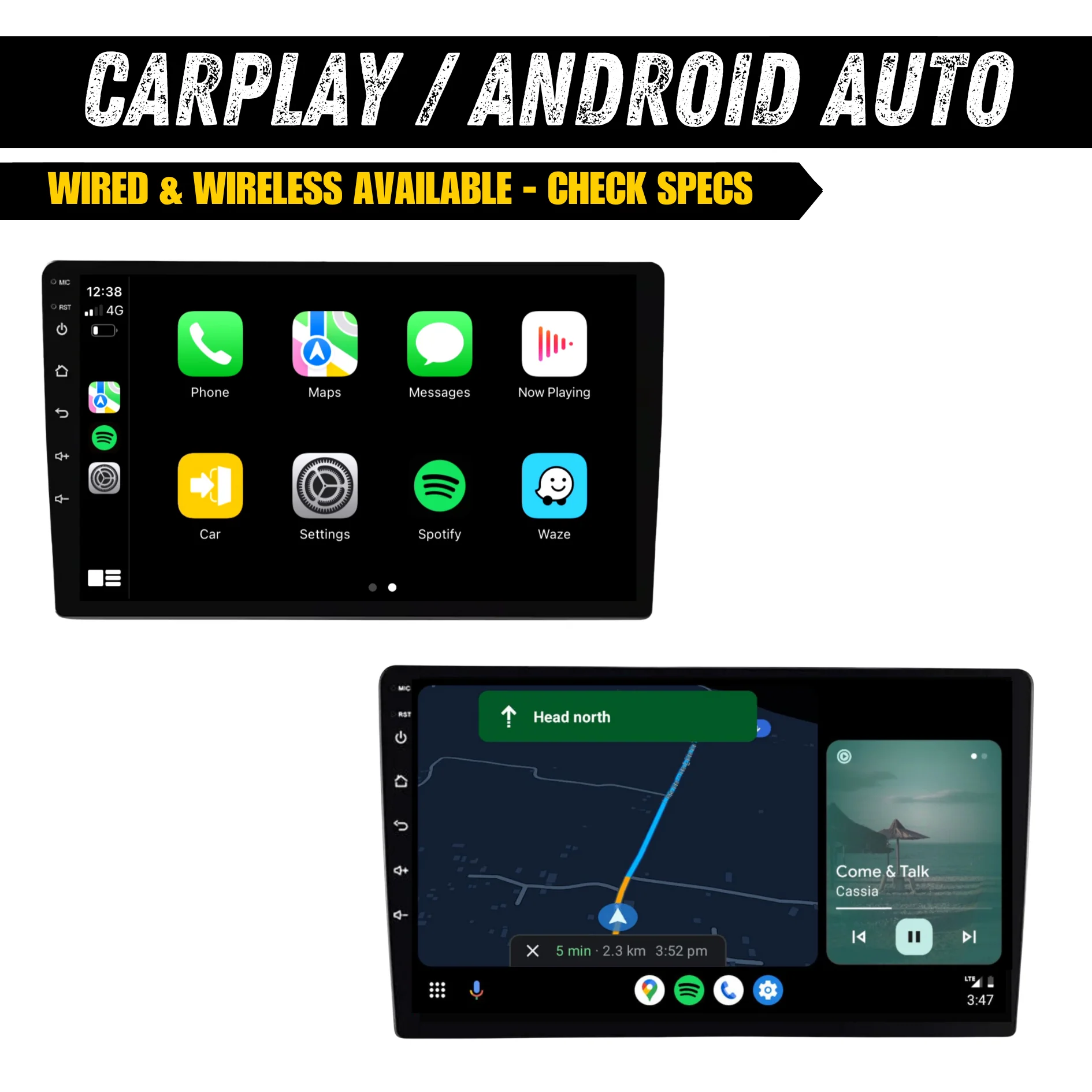 Isuzu DMAX/MUX & Mazda BT-50 (2020-2025) Plug & Play Head Unit Upgrade Kit: Car Radio with Wireless & Wired Apple CarPlay & Android Auto - Image 8