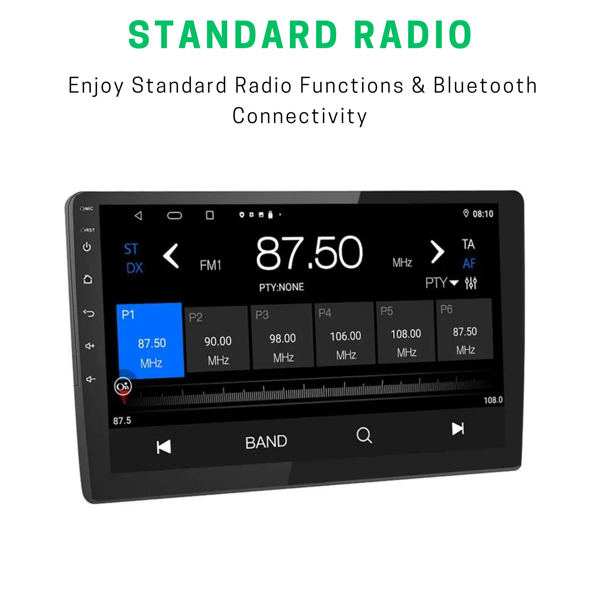 Nissan Micra (2010-2015) Plug & Play Head Unit Upgrade Kit: Car Radio with Wireless & Wired Apple CarPlay & Android Auto - Image 5