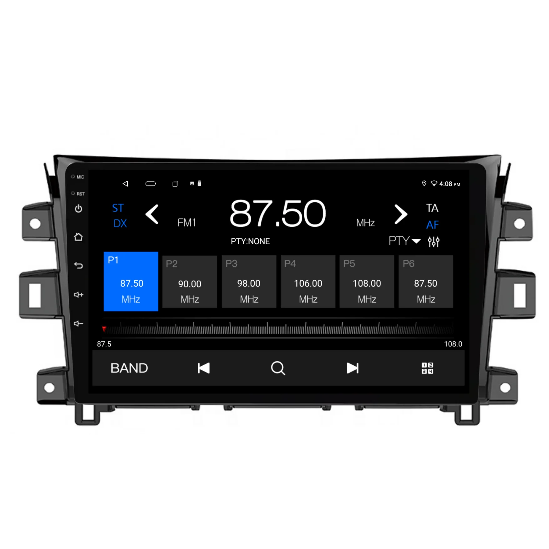 Nissan Navara STX / NP300 (2015-2022) Plug & Play Head Unit Upgrade Kit: Car Radio with Wireless & Wired Apple CarPlay & Android Auto - Image 5