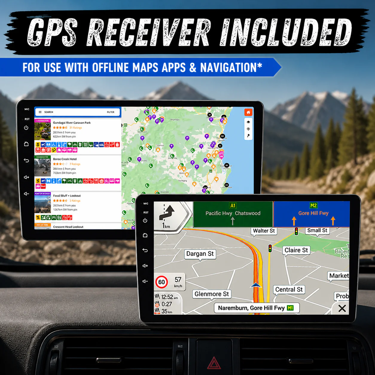 Nissan Patrol Black (2004-2015) Plug & Play Head Unit Upgrade Kit: Car Radio with Wireless & Wired Apple CarPlay & Android Auto - Image 11